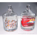 wholesale Customized wedding decorative clear mini glass jar for candy